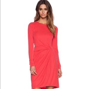BCBG long sleeve shift dress